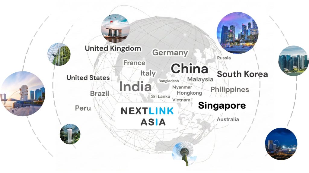 世界地图 - 中国企业出海新加坡
